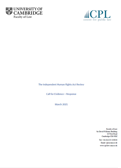 Human Rights Act Review